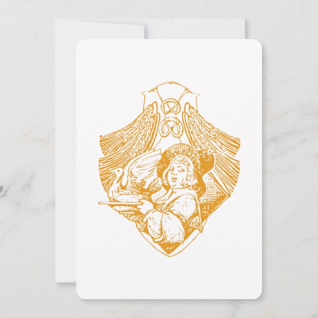 Convite Janto Letra Turca de Ação de Graças (Verso)