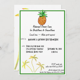 Convite Janto Pineapple Luau