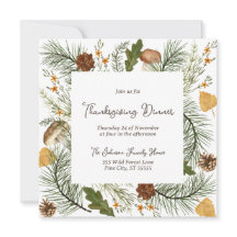 Janto Rustic Fall Forest Thankoning