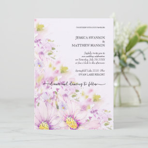 Convite Jardim Boho Floral Primavera Verão