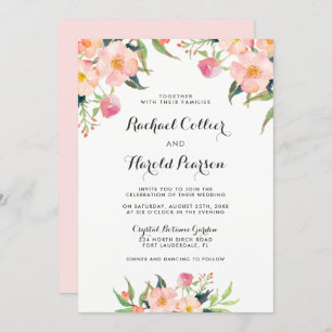 Convite Jardim Botânico Casado Floral