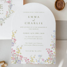 Jardim Chic Boho Flores Silvestres Casamento Prima