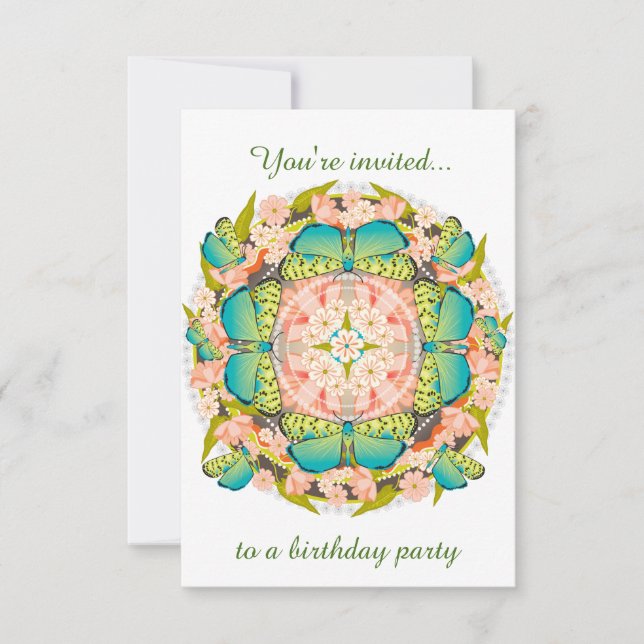 Convite Jardim da Borboleta (Frente)