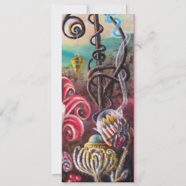 Convite JARDIM DA MELISSA 2, Preto, Branco, Fuchsia (Frente)