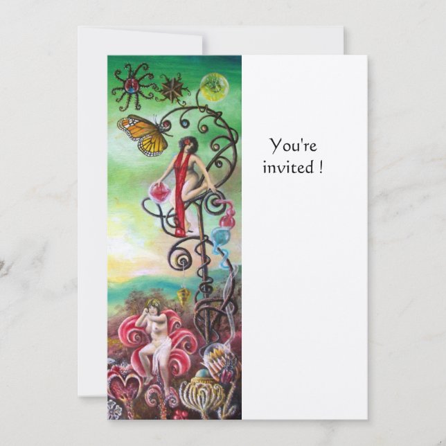 Convite JARDIM DA MELISSA dourado (Frente)