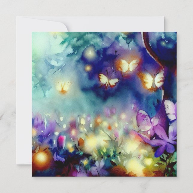 Convite Jardim das Fadas: Jardim Gracioso, Um Chá de frald (Frente)