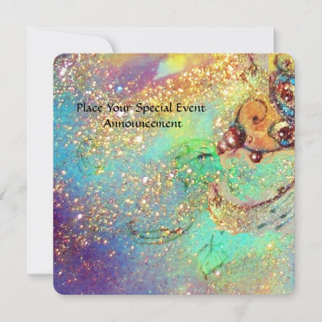 CONVITE JARDIM DAS SOMBRAS PERDIDAS BORBOLETA ROSA MONOGRA (Frente)