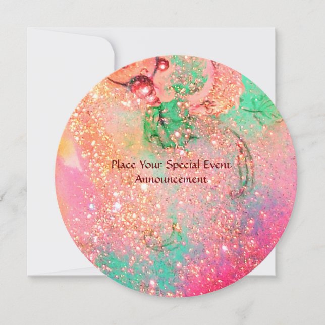 CONVITE JARDIM DAS SOMBRAS PERDIDAS / MONOGRAMA DE BORBOLE (Frente)