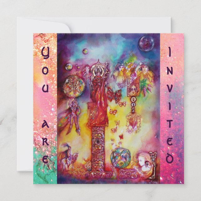 CONVITE JARDIM DAS SOMBRAS PERDIDAS -PLANTA DE BORBOLETA M (Frente)