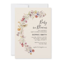 Jardim De Flor Selvagem Bebê Em Sangue