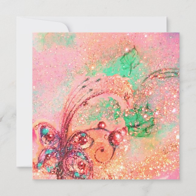 CONVITE JARDIM DE SOMBRA PERDIDA,PLANTA MÁGICA DE BORBOLA (Frente)