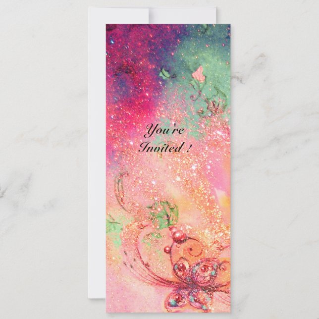 CONVITE JARDIM DE SOMBRA PERDIDA,PLANTA MÁGICA DE BORBOLA (Frente)