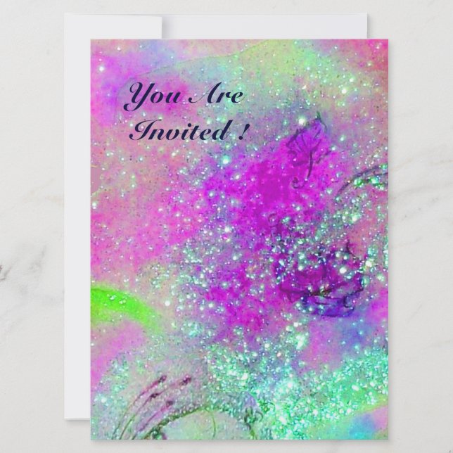 CONVITE JARDIM DE SOMBRA PERDIDA,PLANTA MÁGICA DE BORBOLA (Frente)