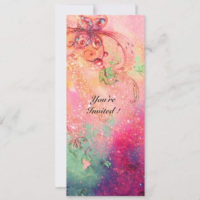 CONVITE JARDIM DE SOMBRA PERDIDA,PLANTA MÁGICA DE BORBOLA (Frente)