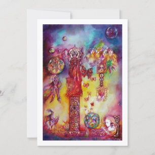 Convite JARDIM DE SOMBRAS PERDIDAS Fadas,Borboletas Pinkik