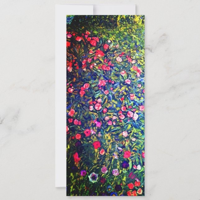 Convite Jardim Italiano Gustav Klimt (Frente)