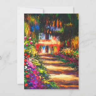 Convite Jardim Monet em Giverny