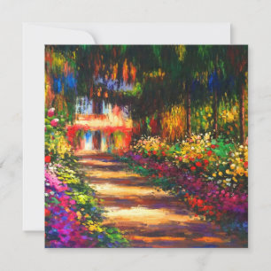 Convite Jardim Monet em Giverny