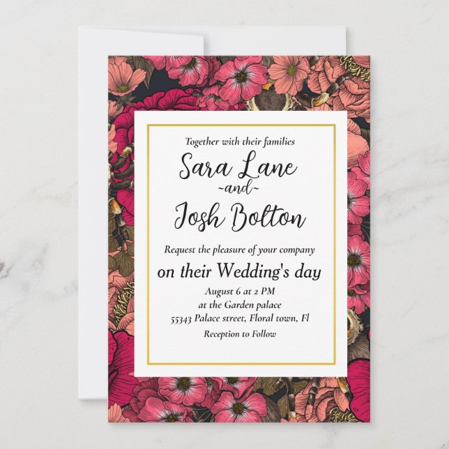 Convite Jardim Tarantula 4 (Frente)