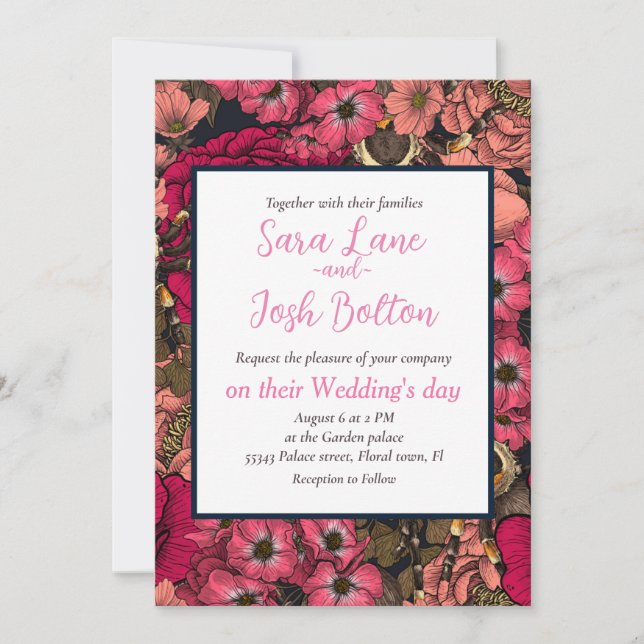 Convite Jardim Tarantula 4 (Frente)