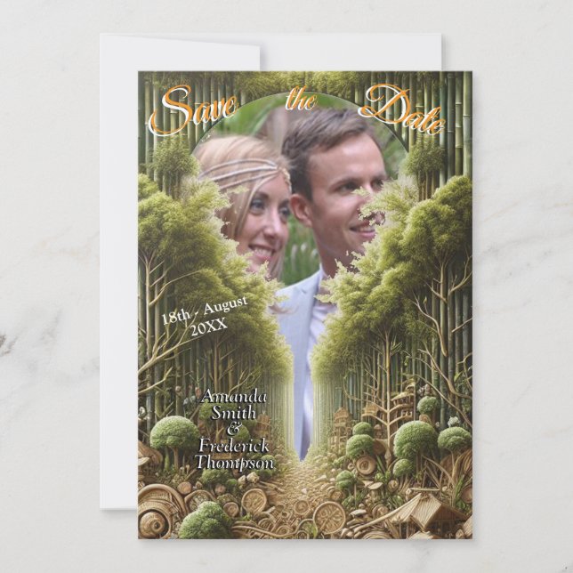 Convite Jardins e Edifícios ecológicos em Harmonia (Frente)