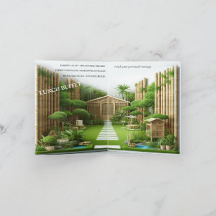 Convite Jardins e Edifícios ecológicos em Harmonia