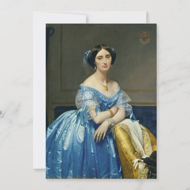 Convite Jean-Auguste-Dominique Ingres - Joséphine-Éléonore (Frente)