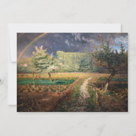 Convite Jean-Francois Millet - Primavera em Barbizon