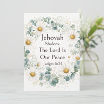 Jehovah Shalom, Margaridas Brancas Eucalipto Capri