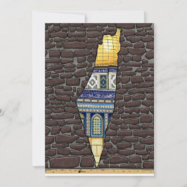 Convite Jerusalém Palestina