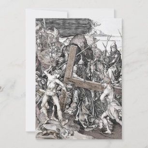 Convite Jesus Carregando Sua Cruz 1470