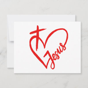Convite Jesus é amor e vida