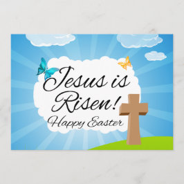 Convite Jesus é Risen, Páscoa cristã