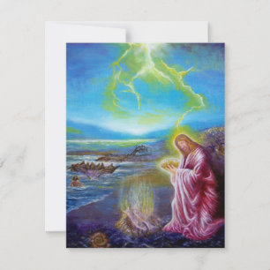 Convite JESUS NA COSTA MARÍTIMA, St João 21