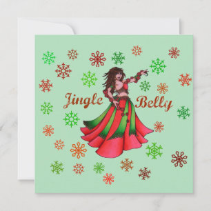 Convite Jingle Belly Dancer