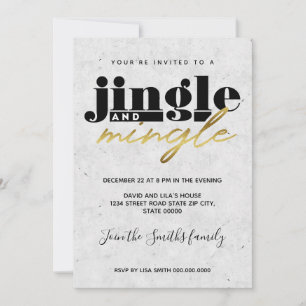 Convite Jingle e Mingle