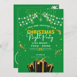 Convite Jingle & Mingle: A Festive Christmas Bash