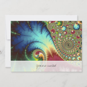 Convite Joanie 50 Fractal Art