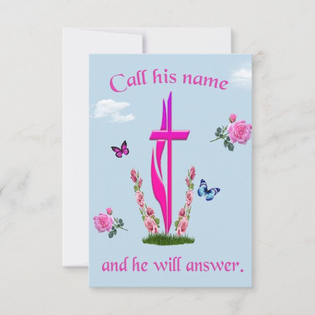 Convite João 3:16 (Frente)