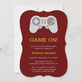 Convite Jogador moderno de qualquer idade