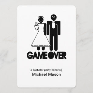 Convite Jogo Acabado - Último dia como um homem livre Fest