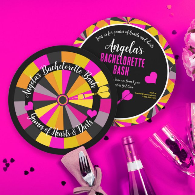 Convite Jogo da Festa de solteira das Trevas e Corações (Criador carregado)