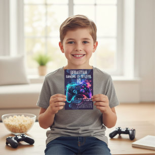 Convite Jogo de aniversário divertido