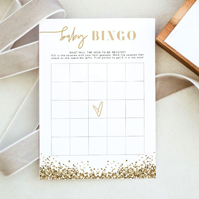 Convite Jogo de Bingo para Chá de Bebê REGINA com Lantejou (Criador carregado)