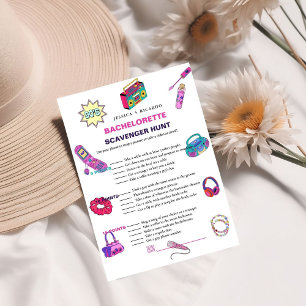 Convite Jogo de caçada de fotos de caçadores de solteiros 