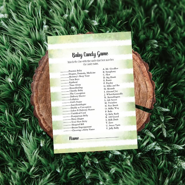 Convite Jogo de Chá de fraldas de Doces Vermelhos Brancos (Criador carregado)