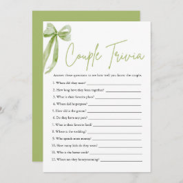 Convite Jogo de Chá de panela do Casal Verde Bonito