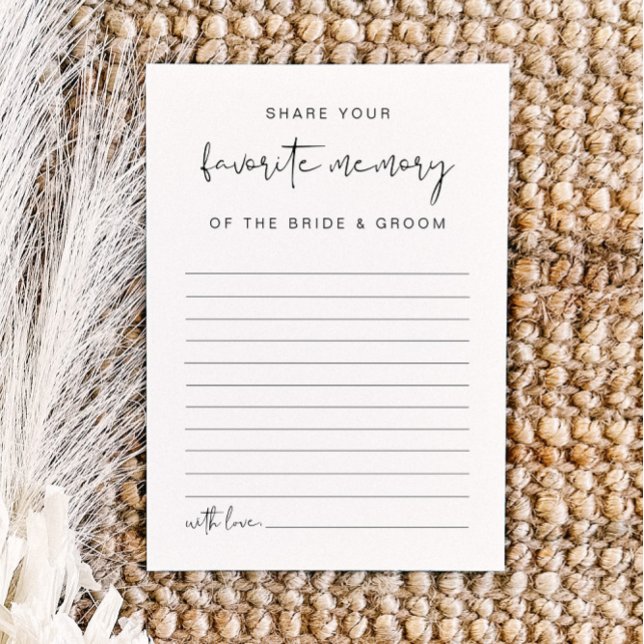 Convite Jogo de Memória Favorita Mínima Moderna da ADELLA (Criador carregado)