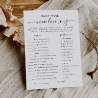 Jogo de Música de Amor de Filme de Casamento, Chá