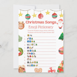 Convite Jogo de Natal Divertido - Não Editável -